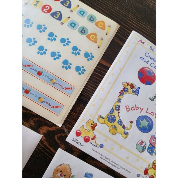 Lot of Suzy Zoo Sandylion Grossman Stickers - Baby Boy Train + - NEW RETIRED #14 - Picture 4 of 14